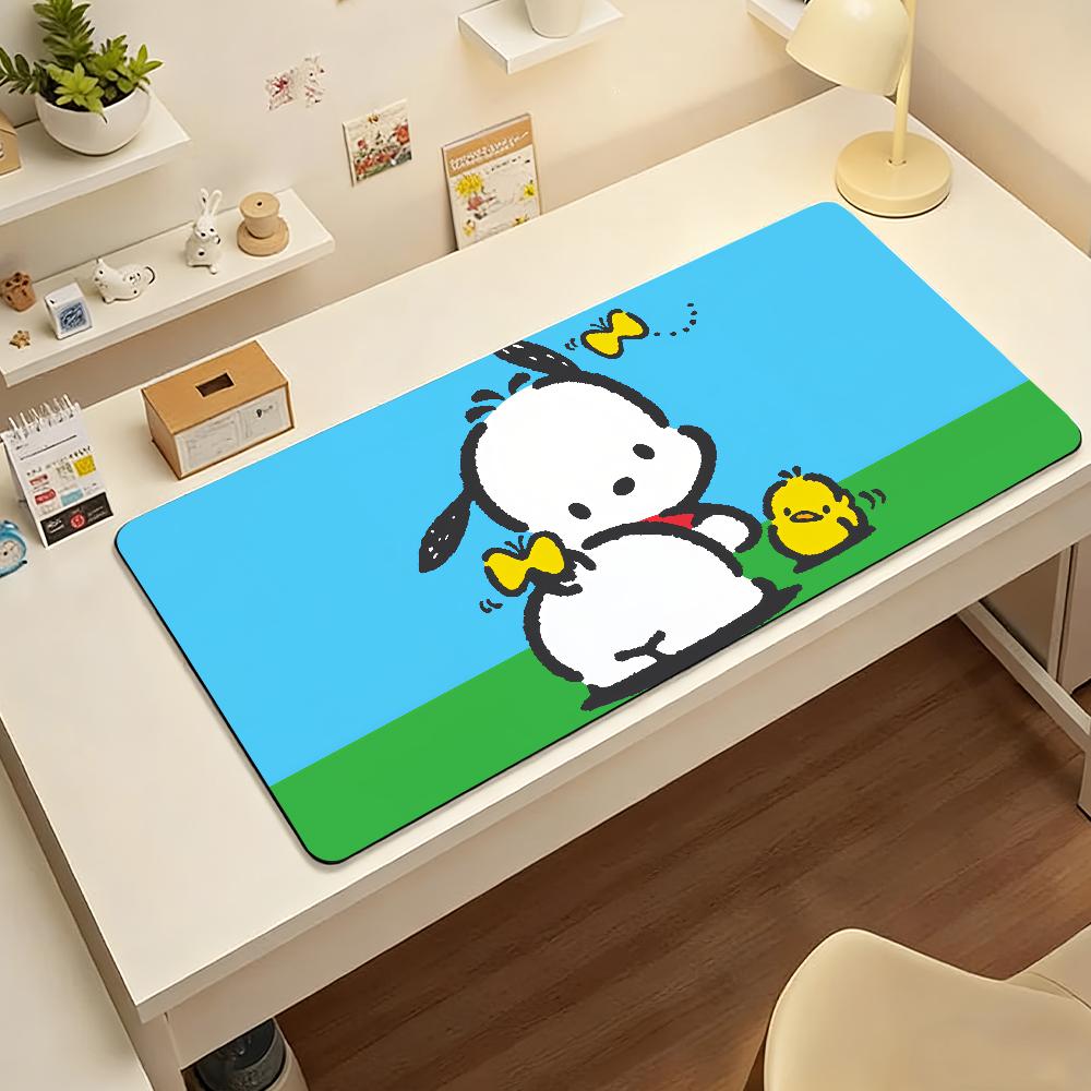 SCute Pochacco Cartoon Mouse Pad Computer Laptop Rubber Nonslip Mouse Mat Mousepad Gamers Decoracion Desk Mat