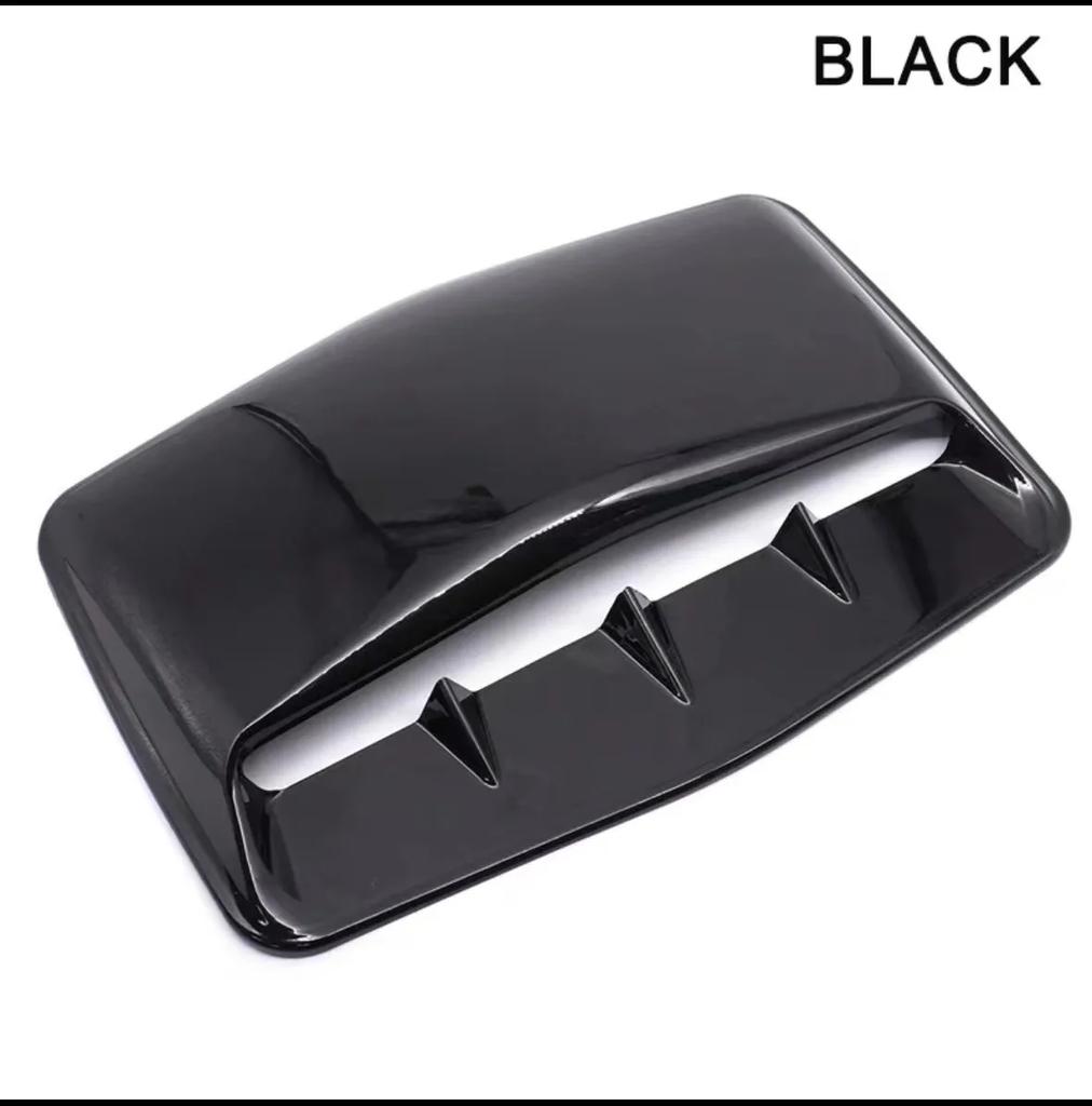 Universal Auto Luftauslass Haube Carbon Faser Motorhaube Basis Dekorative Abdeckung mit Band Außen Haube Auto Luft Intak Scoop Zubehör