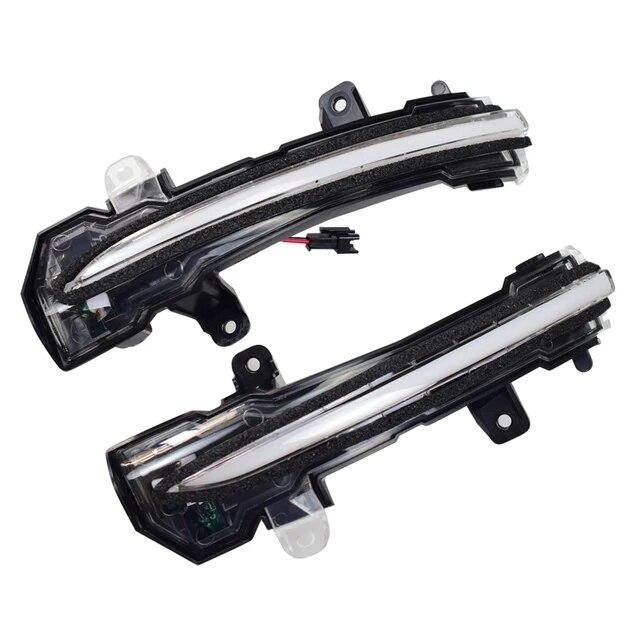 2PCS Dynamic Blinker Sequential Indicator LED Turn Signal Light For Nissan Kicks P15 Note E12 Bluebird Lannia Sylphy 2017 2018