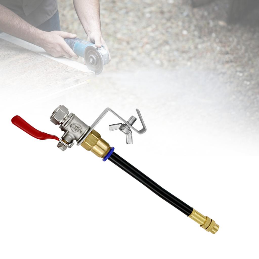 Dust Reducing Stone Cutting Water Sprayer Kit Suitable for Angle Grinder Enhances Tool Efficiency with Easy Installation