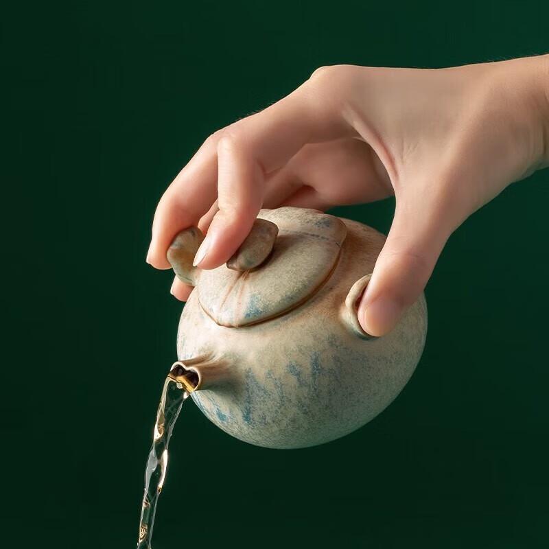 Edenus Water Curtain Glaze Ceramic Kung Fu Tea Set