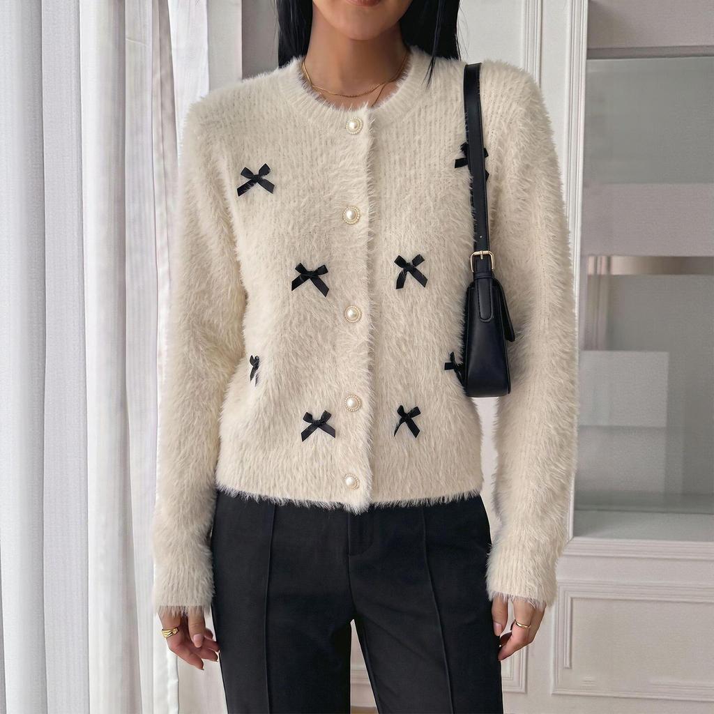 Women's Fashion Knit Cardigan Sweater for Casual Daily Wear