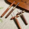 Sandalwood Tea Needle Stainless Steel Tea Knife With Wooden Handle Puer Tea Tools Cone Needle Breaking Prying Tea Brick Ice Pick