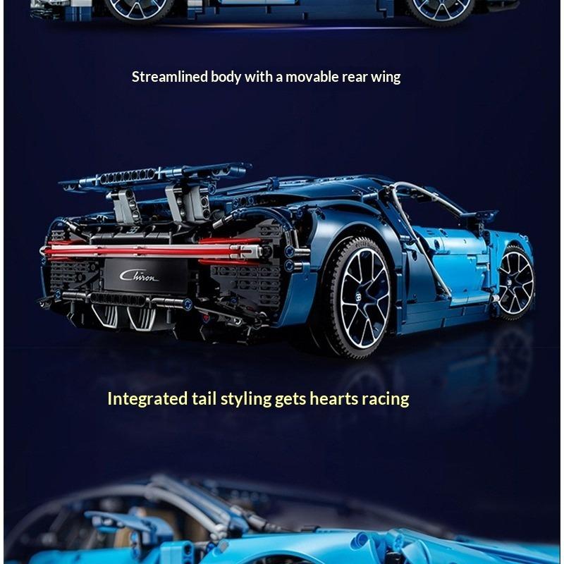 Bugatti Veyron 42083 Remote Control Mechanical Group Sports Car Adult Difficult Assembly Building Block Toy