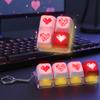 Topkwaliteit Liefde Topkwaliteit Lichtgevend Premium Kwaliteit Toetsenbord Superieure Kwaliteit Sleutelhanger Hoge Standaard Voor Topkwaliteit Volwassenen Jongeren Hoge Standaard