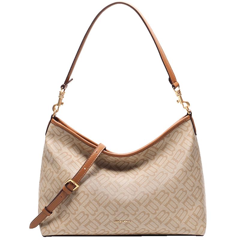 Сумка-тоут полумесяц Belle Seagull с монограммой X7199AX5 F