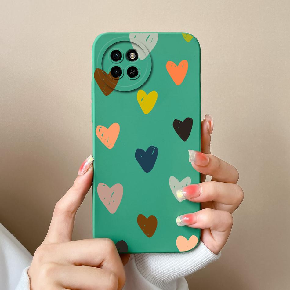 For itel S23 Plus Case Creative Design Soft Liquid Silicone Camera Protection Phone Cover For itel S 23 Plus S23Plus S23+ Funda
