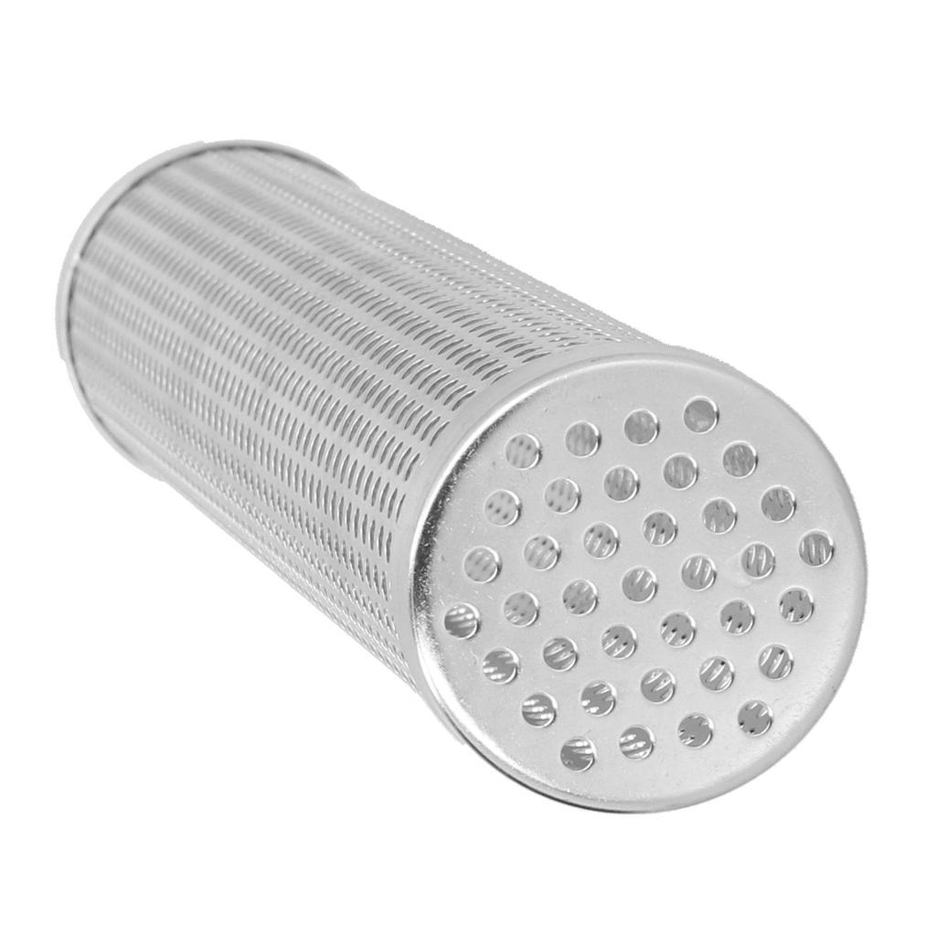 Smoker Box Cylindrical Detachable Large Capacity Fruit Wood BBQ   Smoker Tube for Outdoor Camping