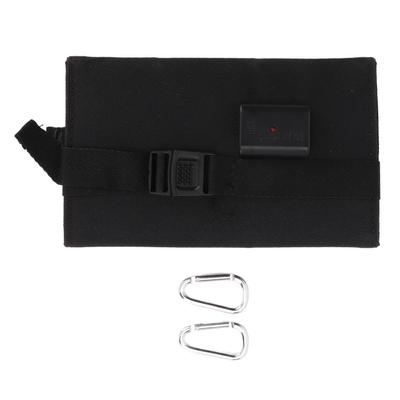 Carregador de Painel Solar Dobrável 20W 5V Portátil para Exterior Carregador de Bateria de Energia Móvel para Acampamento