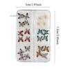 Multi Color Transparent Butterfly Nail Charms 3D Resin Glossy Small DIY Nail Art Decorations 18/24/30Pcs/Set