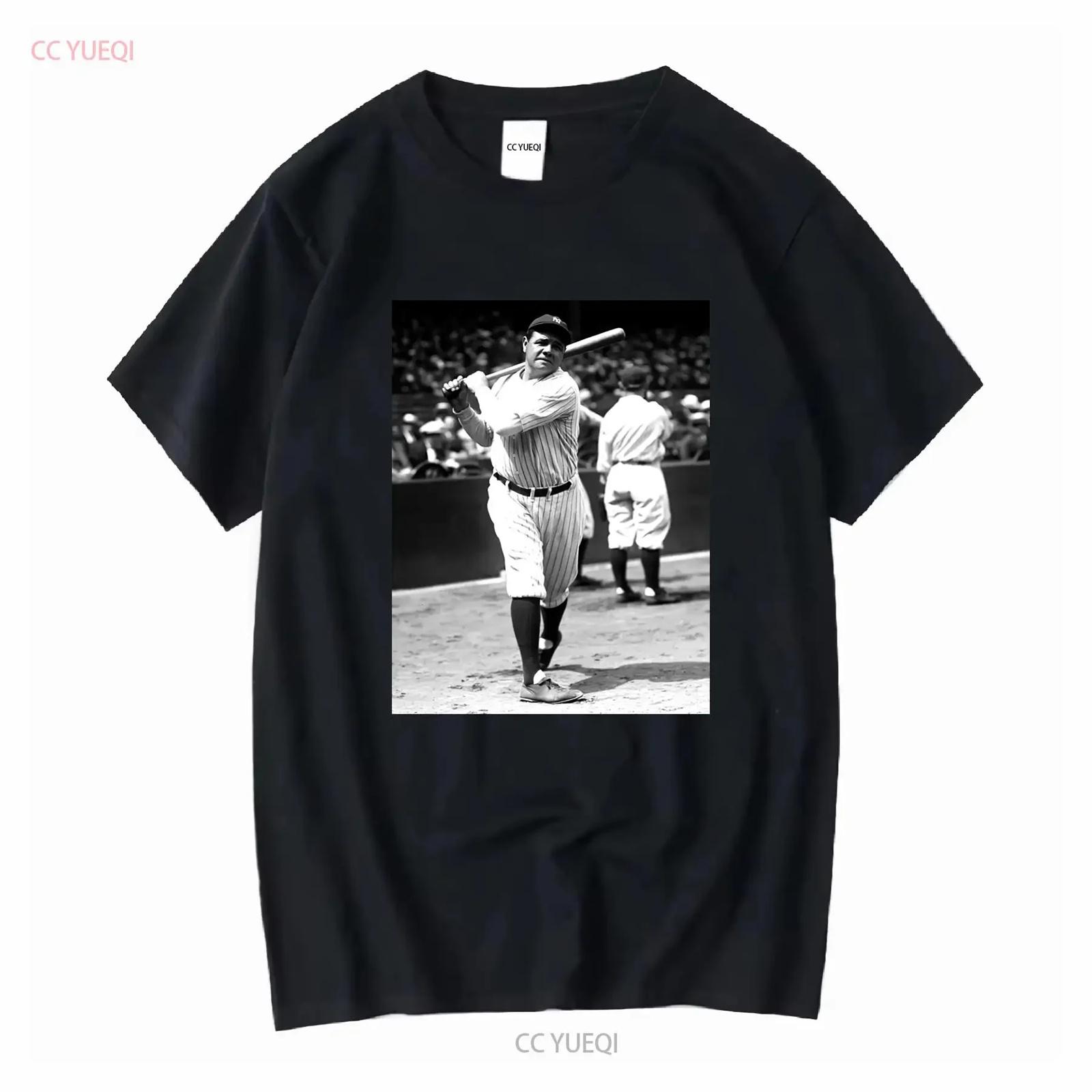 Babe Ruth T Shirt For Fan S 5Xl vintage Washed graphic homme streetwear Soft Top For Everyday Wear designer clothes Breathable S