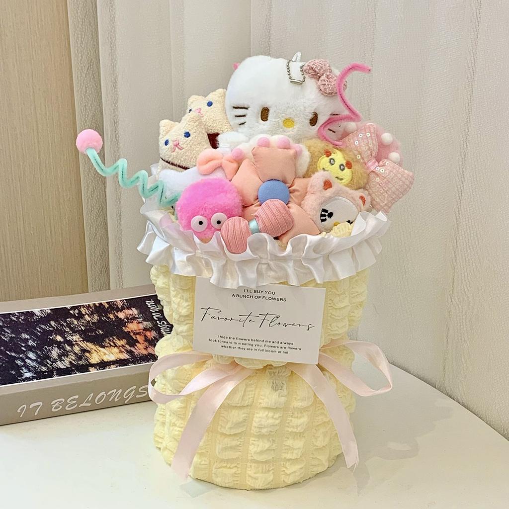 1er Pack Geburtstagsgeschenk Mädchen Kinder Cartoon-Strauß für Freundinnen Abschlussfoto