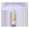 New 24-bone gradual change umbrella bamboo handle bumping cloth fabric wind-resistant straight rod umbrella