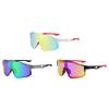 1/3-piece set of stylish unisex cycling glasses for outdoor sports windproof mountain bike goggles
