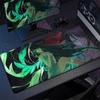 Laptop Washable Desktop Gaming Keyboard Mat PC Rubber Accessories Locking Edge 900x400mm Black S-Saya No Uta Mousepad XXL Carpet
