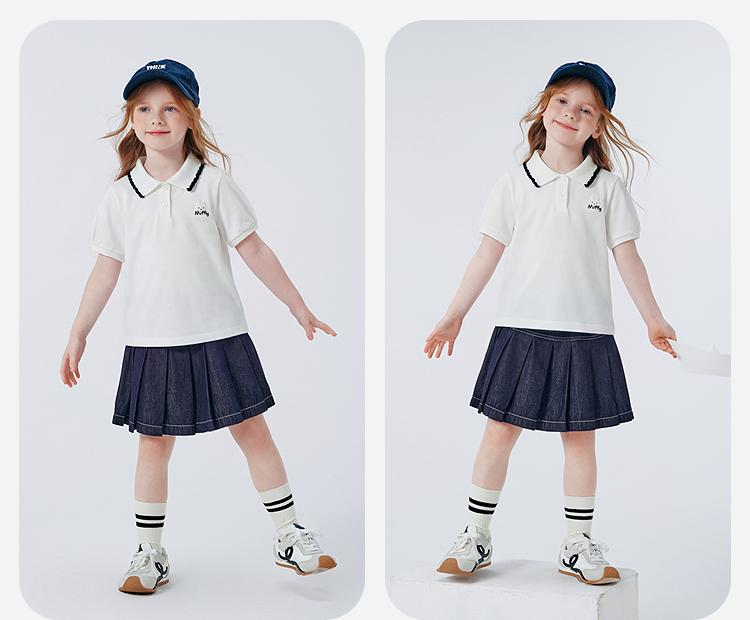 [Miffy Collaboration] Mini Balabala Boys and Girls Short Sleeve T-shirt Breathable Polo Shirt 2026 Summer