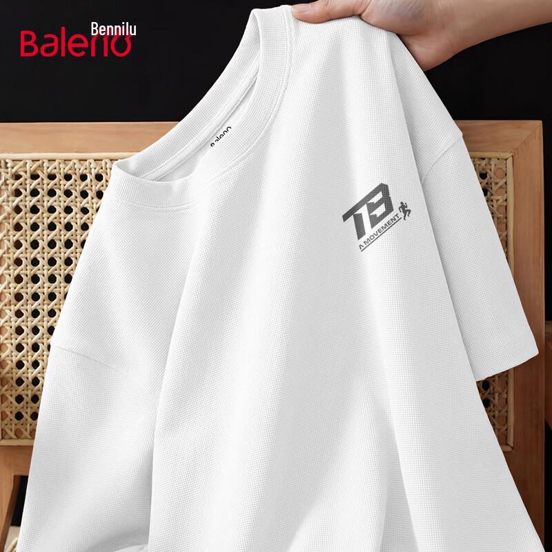 

Baleno Men s Waffle Knit Short Sleeve T-Shirt 3XL