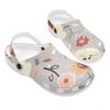 For Women Men EVA Clogs Cartoon Printed Flexible Breathable Slip On Garden Shoes Beach Pool Bathroom Home Home Slippers Beach Wear