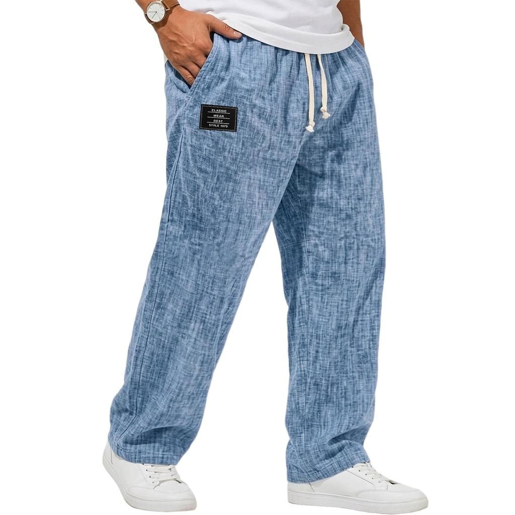 Men's Casual Color Breathable Pants for Everyday Wear