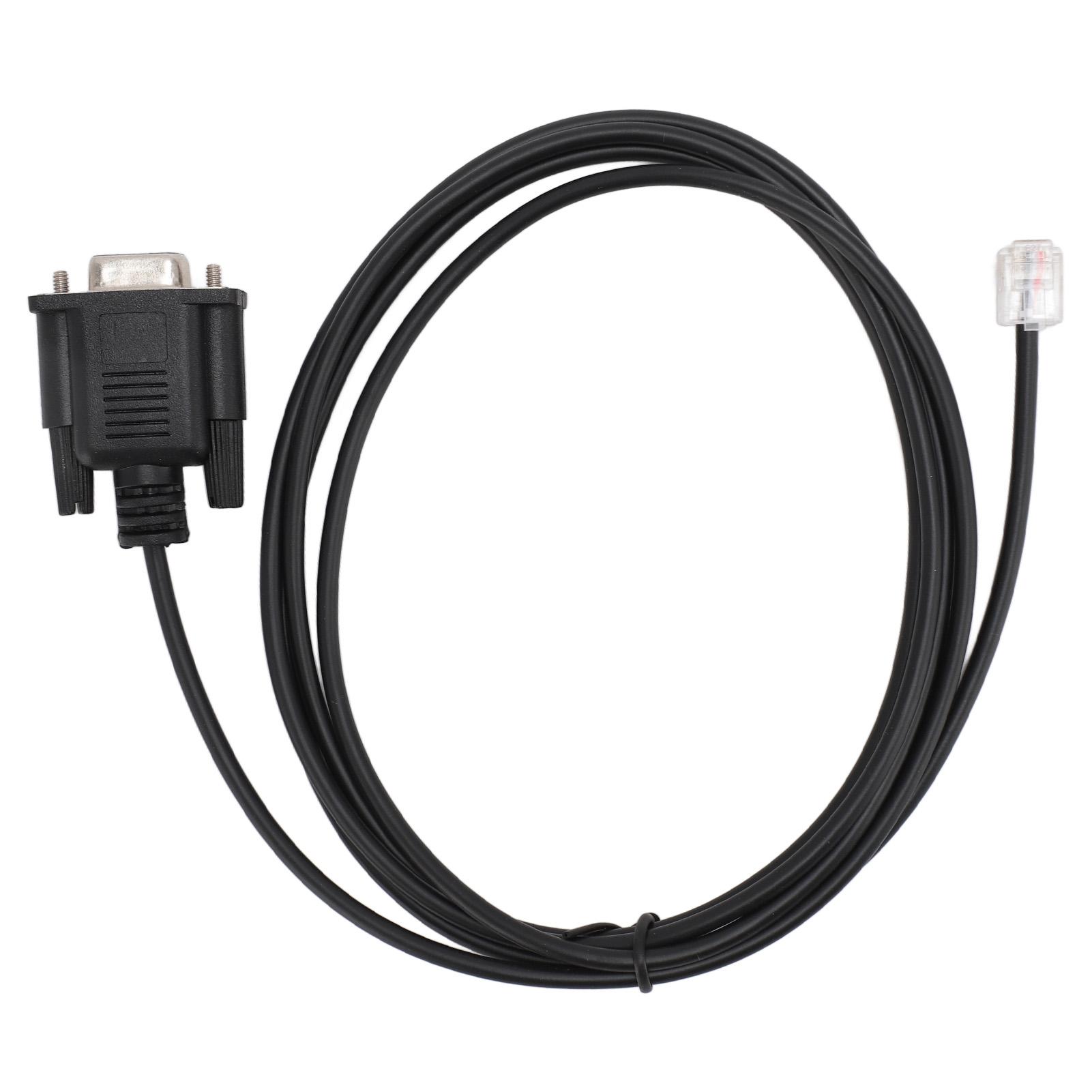 

Последовательный консольный кабель DB9 RS232 - RJ11 6P4C ПВХ 6 футов Plug and Play для APC AP7800 AP7900 940‑0144A