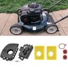 Air Filter Kit Compatible with For BS 300E 450E 500E Lawn Mower Engines Includes Air Cleaner Cover and Foam Filters