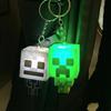 Minecraft Surrounding Torch LED Light USB Rechargeable Mini Torch Keychain Backpack Pendant Children Gifts LED Night Light