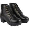 Shoetopia Girls Bt-601 Black Ankle Boot - 8 Uk (Girls-Bt-601-Black)