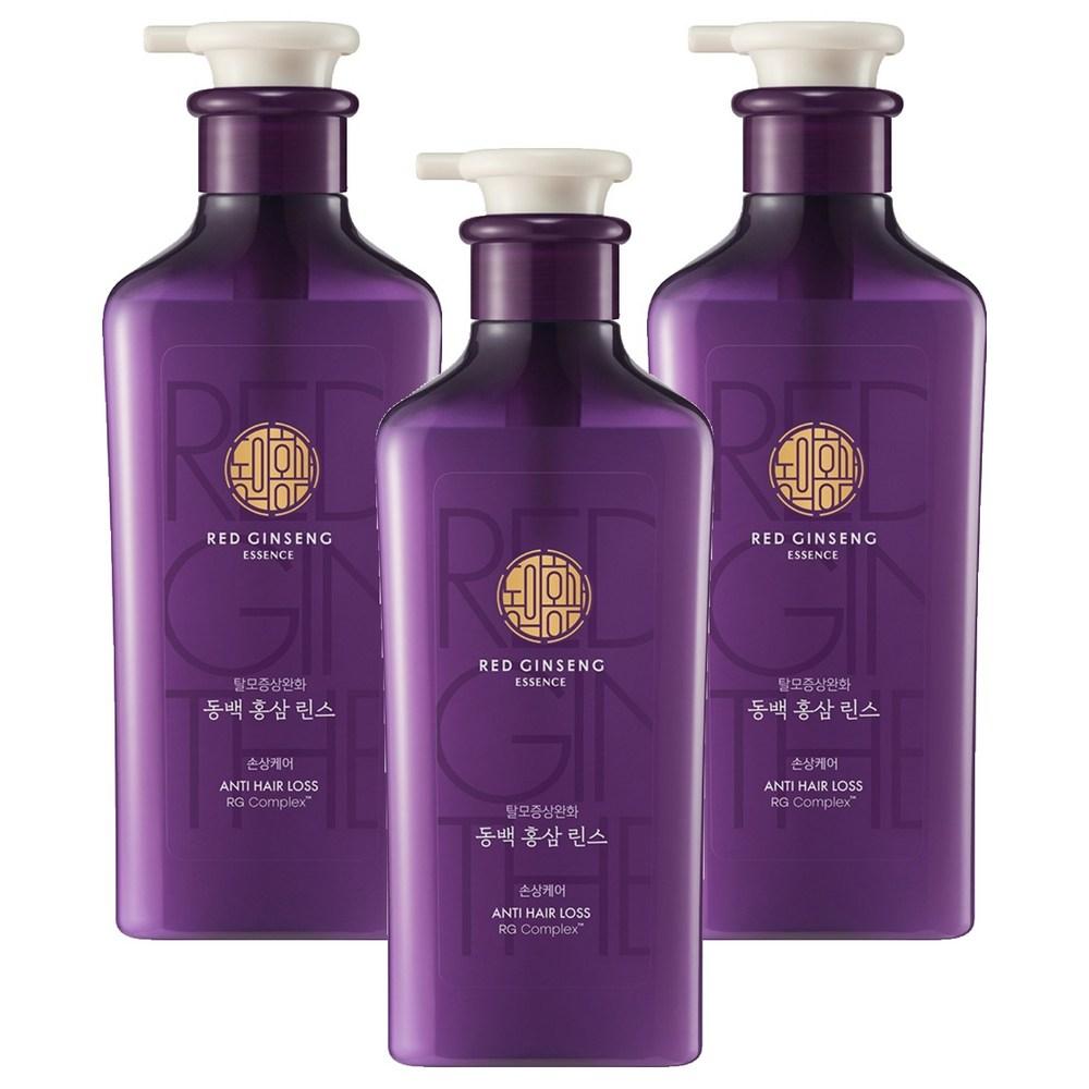 Dongui Red Ginseng Camellia Hair Loss Relief Rinse 3 pcs 500ml