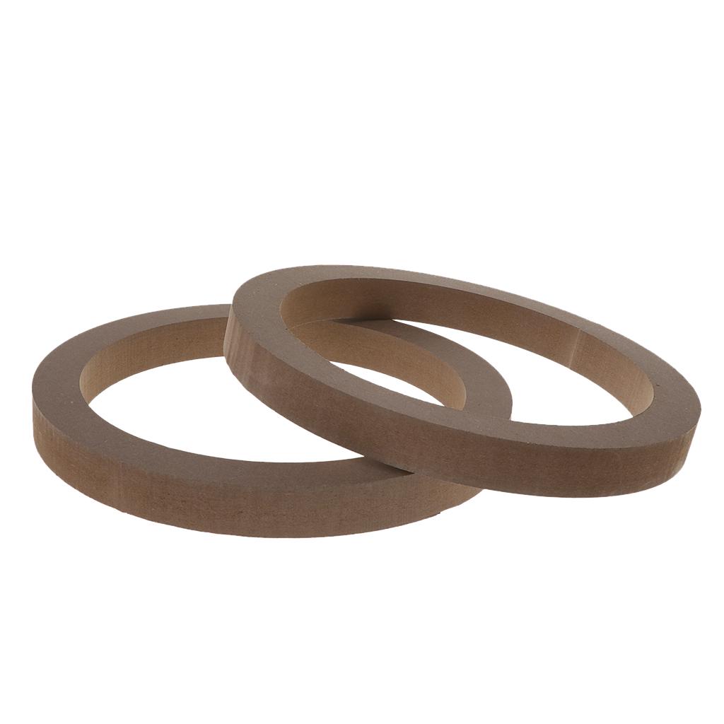 6.5 Fiberglass Door Kick Pods Speaker Sealing Gasket Woofer Shockproof Seal Pad Washer Ring Stereo Audio Speaker Spacer 1