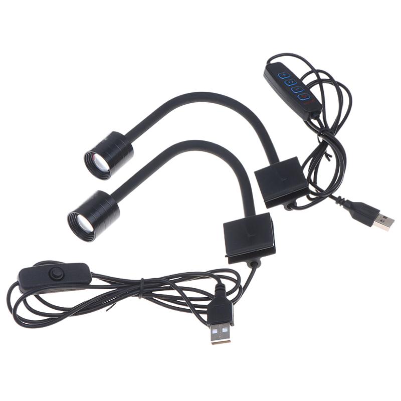 3W South American Aquarium Spotlight 3-Color Led Fish Tank Lamp For Aquascape Decor Focus Lighting