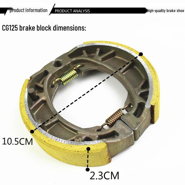 Motorcycle Brake Pads for 70-150cc Front & Rear