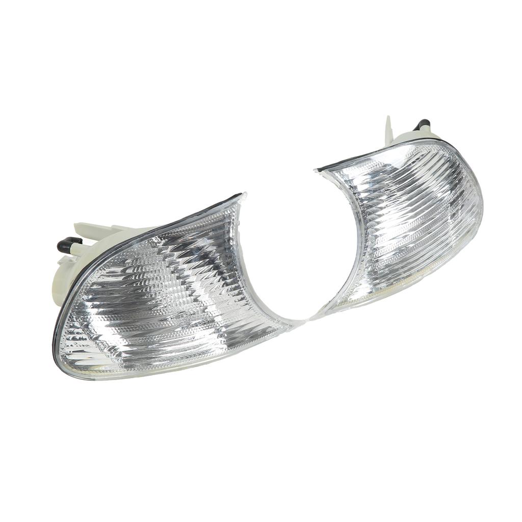 Autoscheinwerfer vorne Ecke Links Rechts Klarglas Blinker Leuchten Ersatz für 3er E46 1998-2001