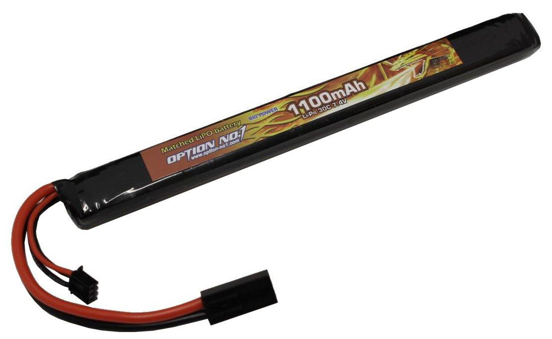 

OPTION BIG POWER LIPO 1100mAh No.1 7.4V GB-0026M
