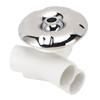 3/4 Inch Bath Massage Nozzle Stainless Steel PVC Pool Massage Jet Nozzle for Swimming Pool Bathtub