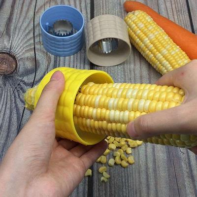 Trebbiatrice manuale per mais, taglierina per manufatti in acciaio inossidabile, utensili da cucina per uso domestico, trebbiatrice portatile per mais