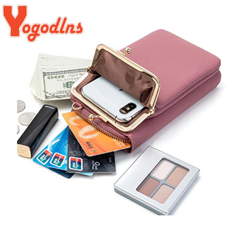 Yogodlns Fashion Small Crossbody Bags Women PU Leather Shoulder Messenger Bag Girls Flap Handbag Phone Purse Zipper Bolso