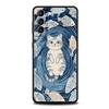 Phone Case Cover for Samsung Galaxy S25 Edge S24 S23 S22 S20 S21 FE Ultra S10 S10E Plus 5G Soft TPU Capas Blue Ocean Fish Capas