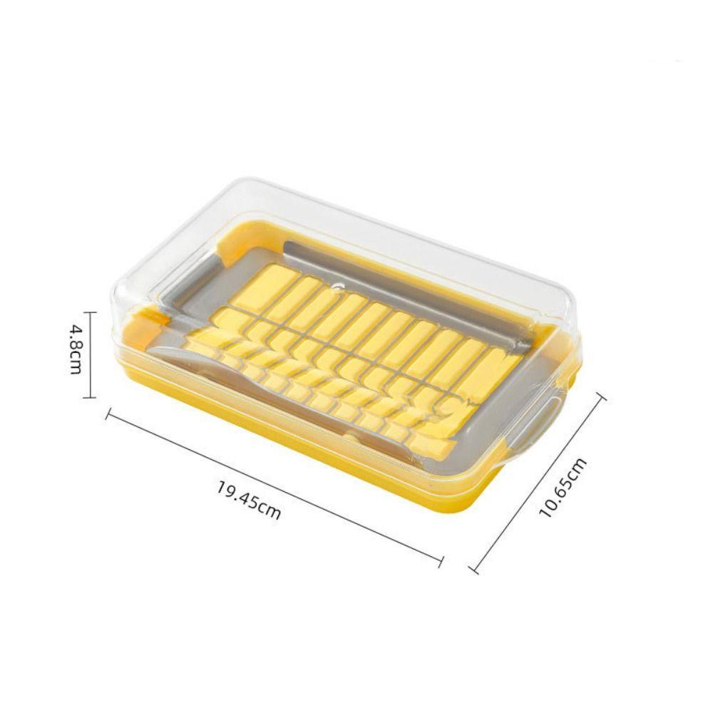 Fresh Butter Container Covered Cheese Baking Storage Convenient Butter Cutter Storage Box