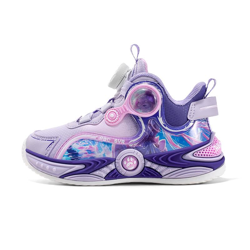 Girls' Shoes 2025 Autumn and Winter Leather Classmates Girls' Sports Shoes Medium and Older Children's Running Shoes Children's Sports Shoes Tide