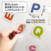 Alphabet uppercase and lowercase set play English magnetic card set ABC Magnetic sheet ABC card set Let's [Magnet Park]