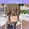 Trendy Bucket Bag For Women Stylish Versatile Crossbody Tote Bag With Color Block Design