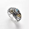 Pixiu Ring Men's Retro Domineering Design Open Adjustable Ring
