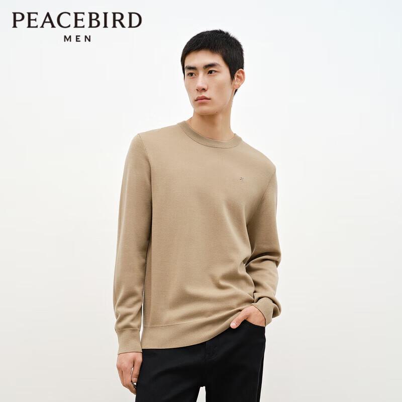 

PEACEBIRD MEN Relaxed Fit Wool Blend Crew Neck Sweater XXL