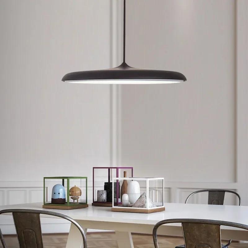 Nordic Restaurant LED Pendant Light Danish Design Art Pendant Light Dining Table Living Room Home Decoration Lighting Fixtures
