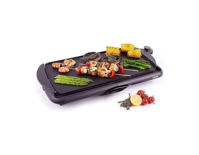 Electric Barbecue Grill Duronic Gp20 Teppanyaki With Tray 2000W