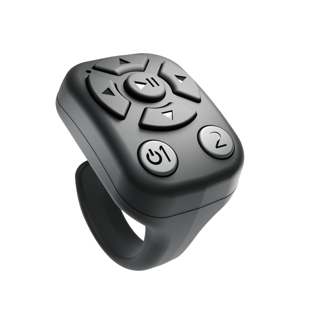 Wireless Automatic Clicker Remote Control Page Turner Continuous Click Device for eBooks Wireless Selfie Button Scroll Function