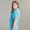 Goxo Terry Half Zip Blue Model  Hello Buddy