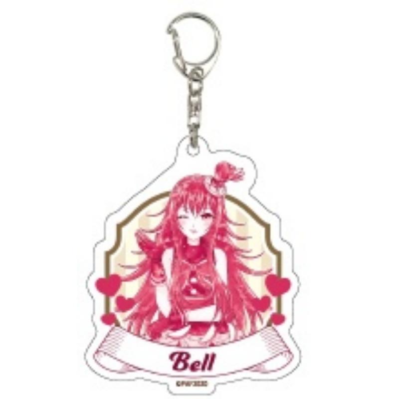 

Anime Pripara Exquisite Desktop Collect Ornaments Model Girl Figur Acrylic key chains Bag charm Decorative items Collection 6 cm
