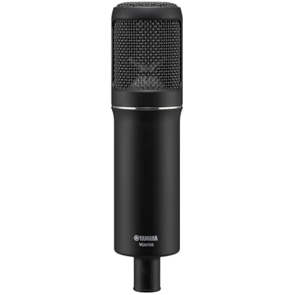 Yamaha YAMAHA YCM705 B Condenser Microphone Cardioid Recording Distribution Home Recording Black