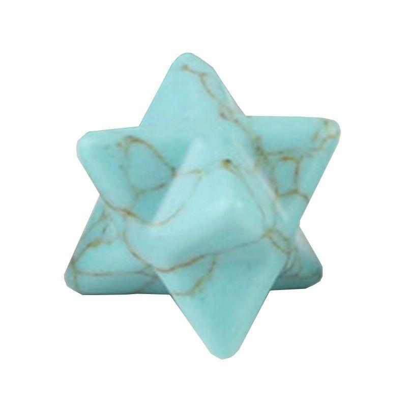 Merkaba Star Crystal Natural Jewelry Meditation Sacred Healing Decoration Energy